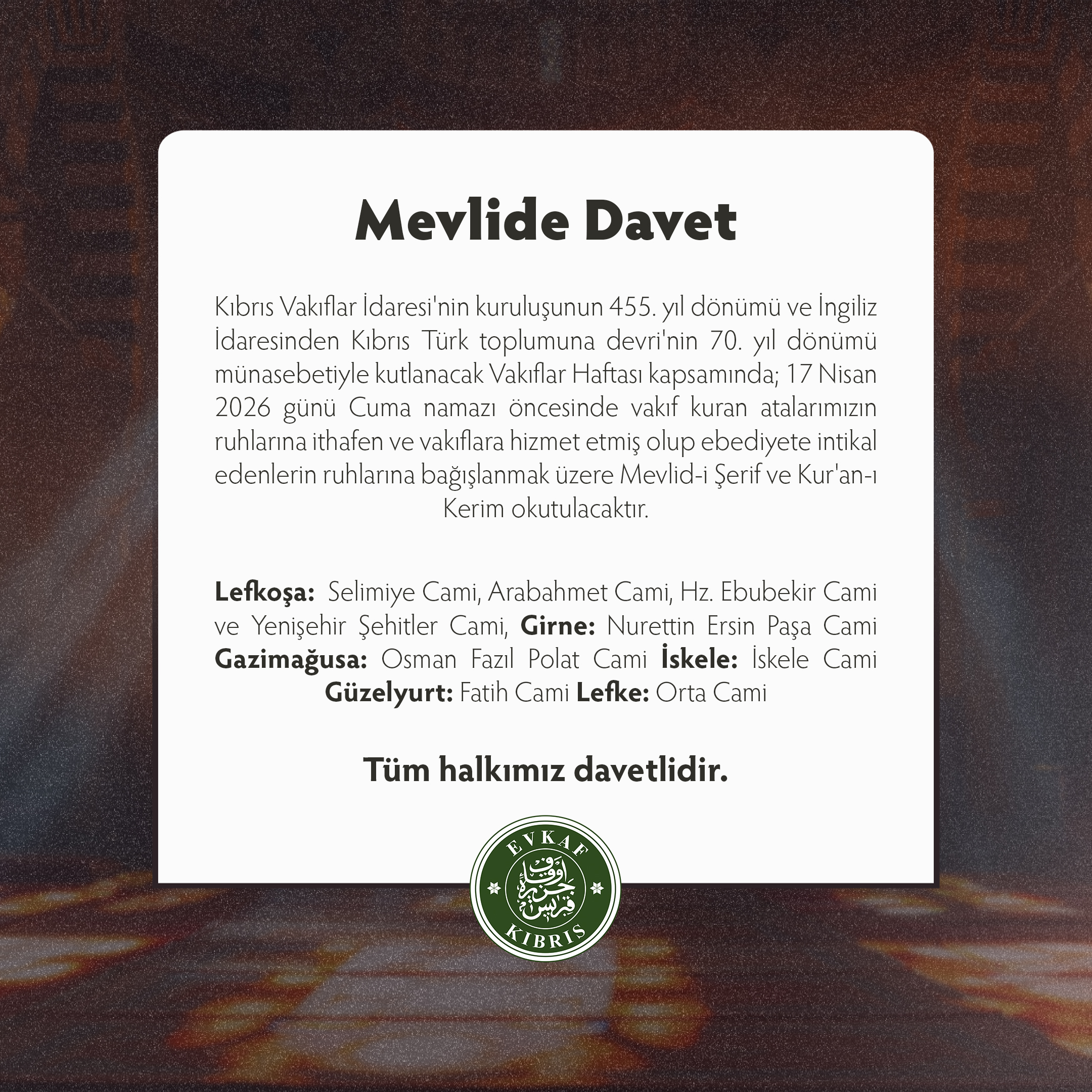 Mevlide Davet