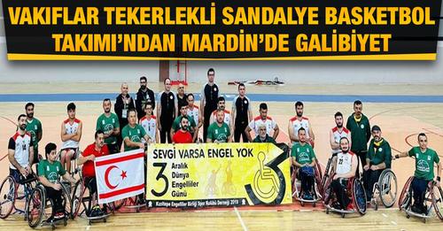 Vakıflar Tekerlekli Sandalye Basketbol Takımı, Engelliler Günü’nde de iyilikte yarıştı