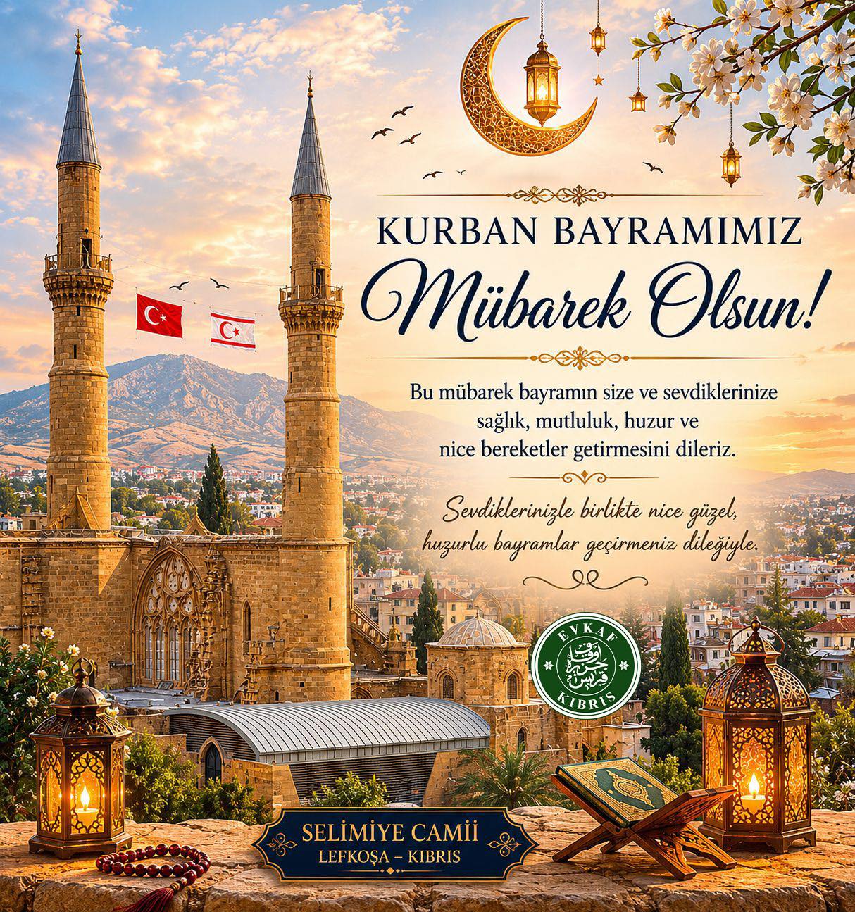 Sevginin, paylaşmanın ve dayanışmanın gönülleri birleştirdiği mübarek Kurban Bayramı’nı karşılamanın mutluluğunu yaşıyoruz.