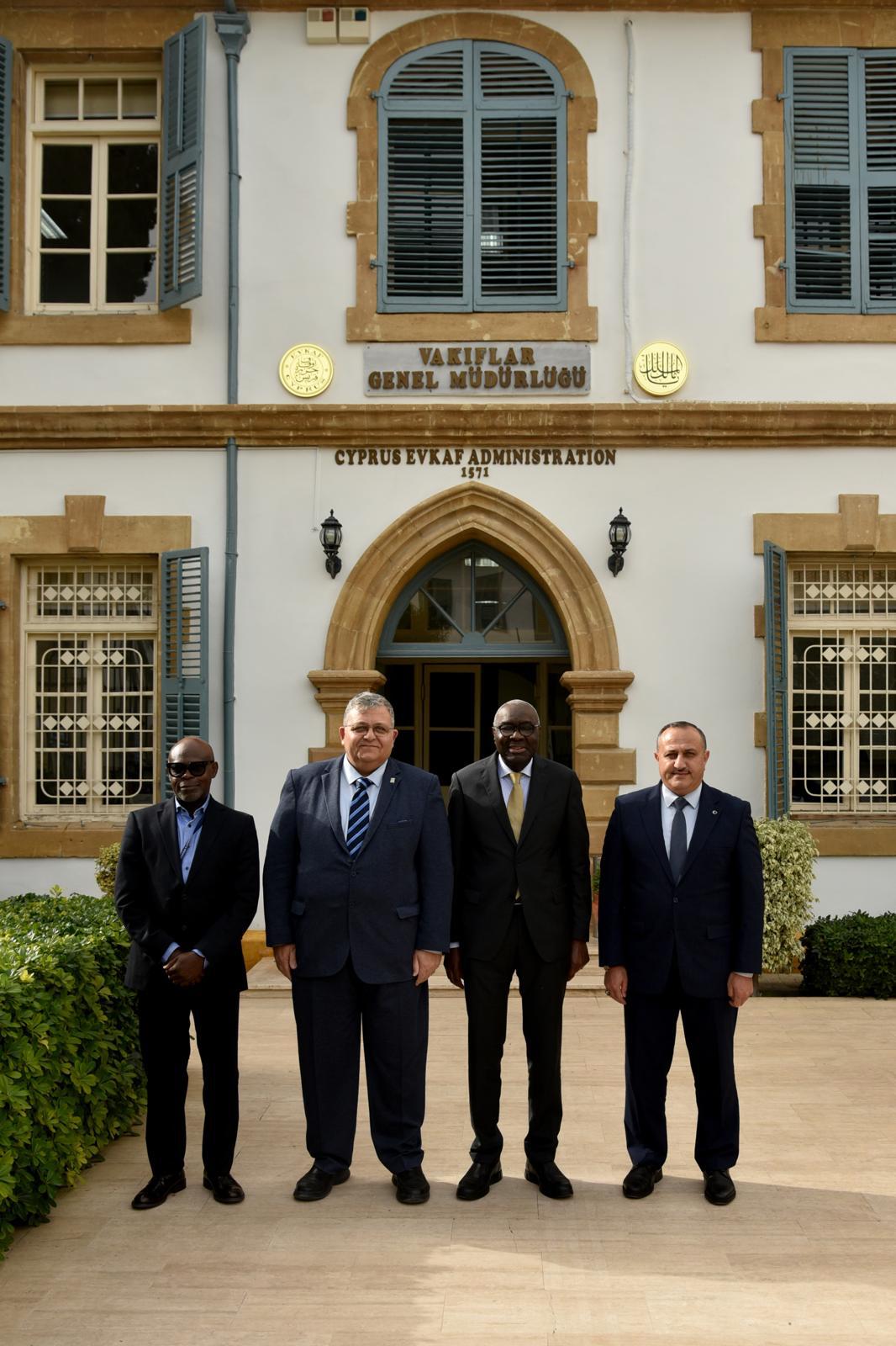 United Nations Special Representative for Cyprus Visits Cyprus Evkaf Administration