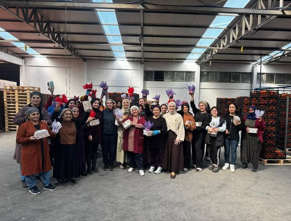 Cyprus Evkaf Administration Makes Meaningful March 8th Visit to Working Women