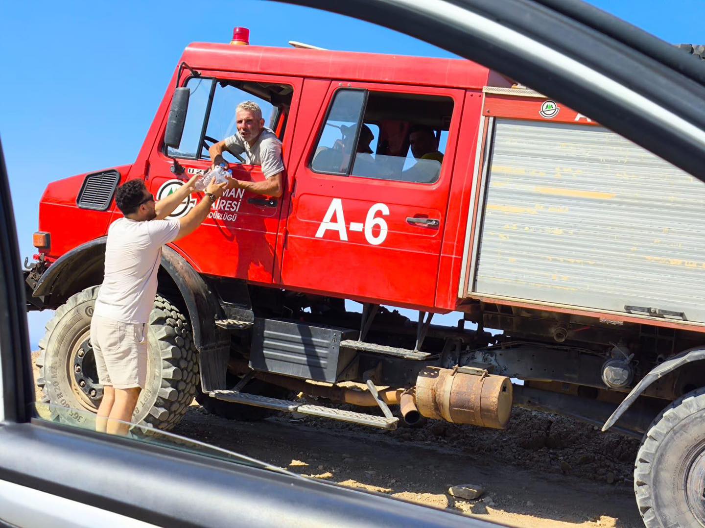 Cyprus Evkaf Administration Supports Our Fire Fighting Teams