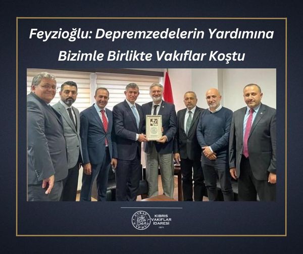 Feyzioğlu: Foundations Ran with Us to Help the Earthquake Victims