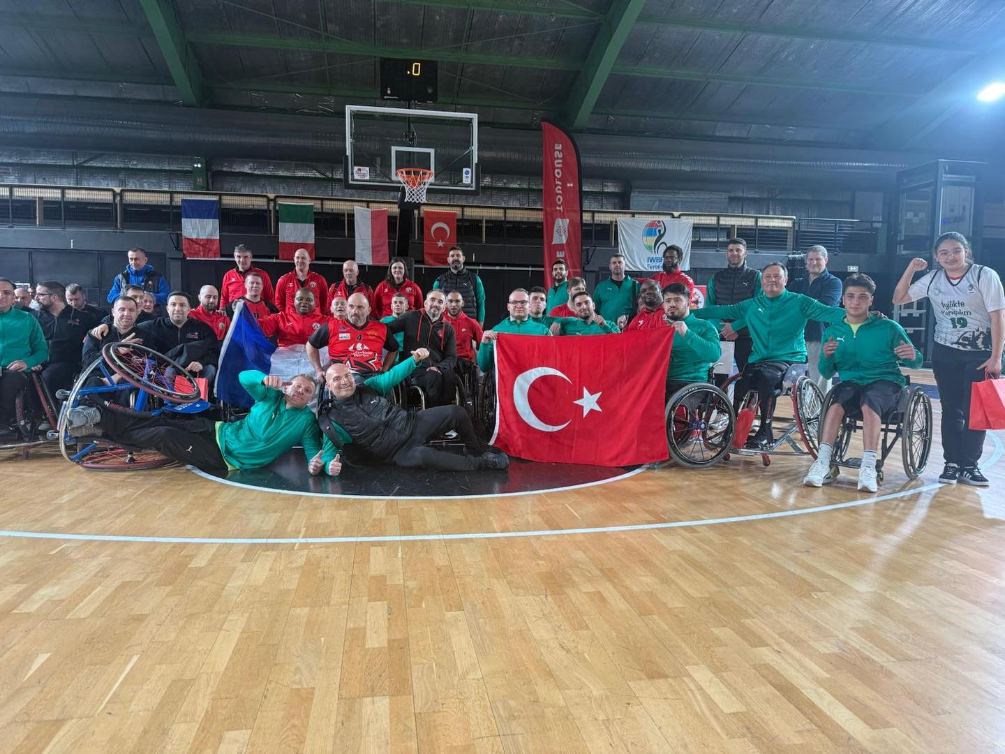 Our Vakıflar Wheelchair Basketball Team Brought Pride to Turkey in Europe