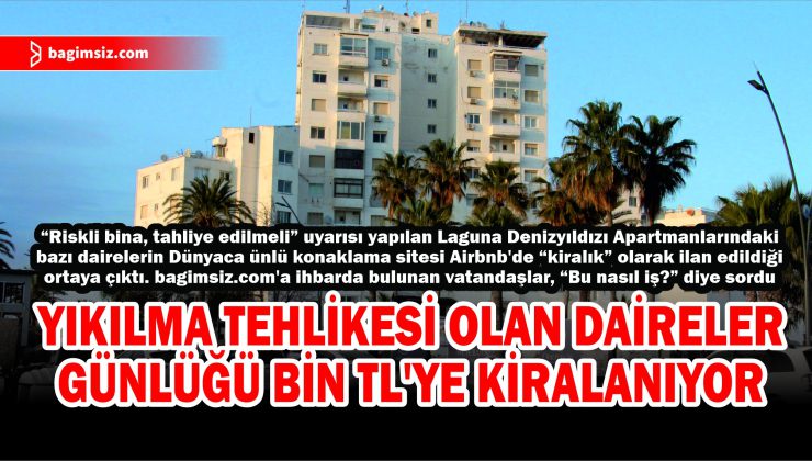 Deniz Yildizi (Laguna) Apartments are Rented to 3rd Parties