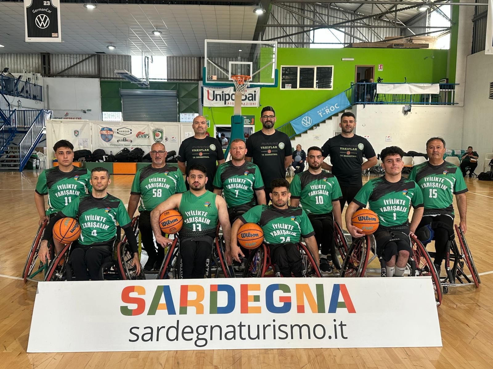 Vakıflar Wheelchair Basketball Team Makes Good Start in European Cup Qualifying Tournament