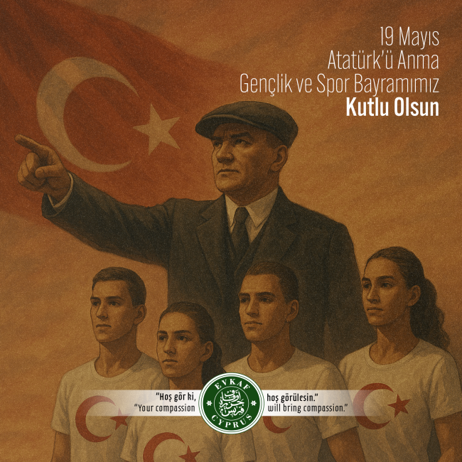 Happy 19th May Commemoration of Atatürk, Youth and Sports Day!