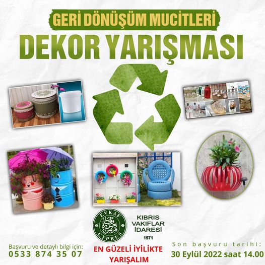 RECYCLING INVENTORS DECOR CONTEST