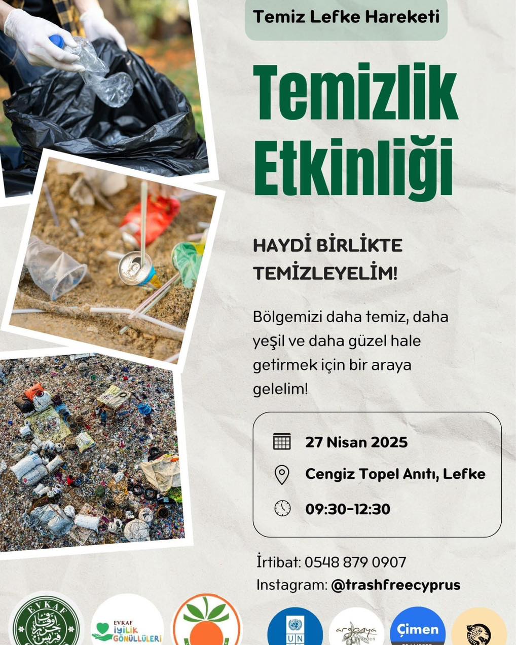 Cleaning Activity with the Clean Lefke Movement!