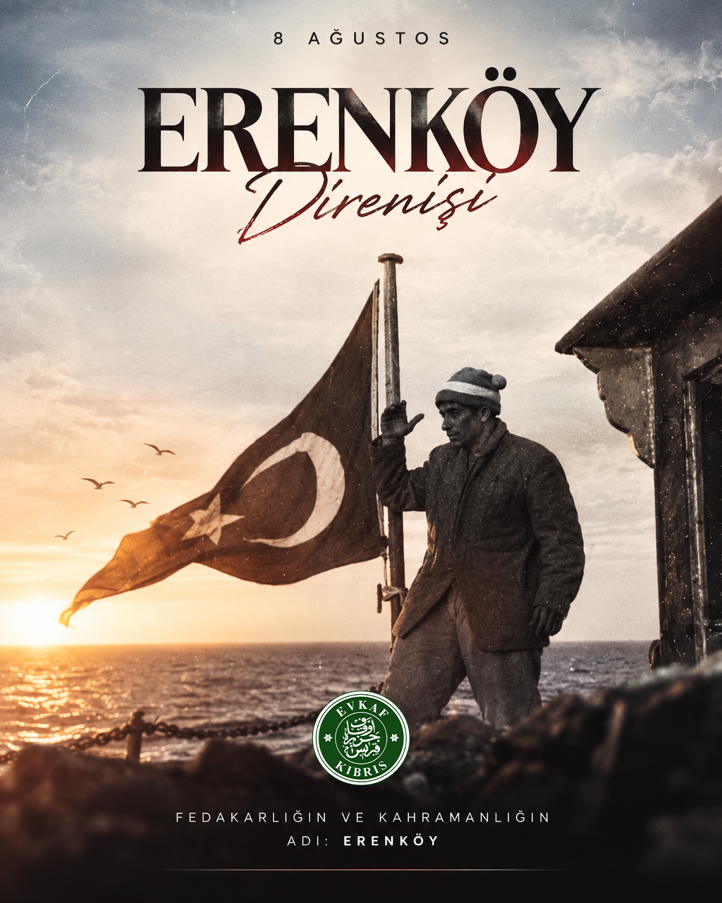 On the anniversary of the Erenköy Resistance, where patriotism, faith, and sacrifice became legendary, we commemorate our beloved martyrs who gave their lives for independence with mercy, gratitude, and respect.