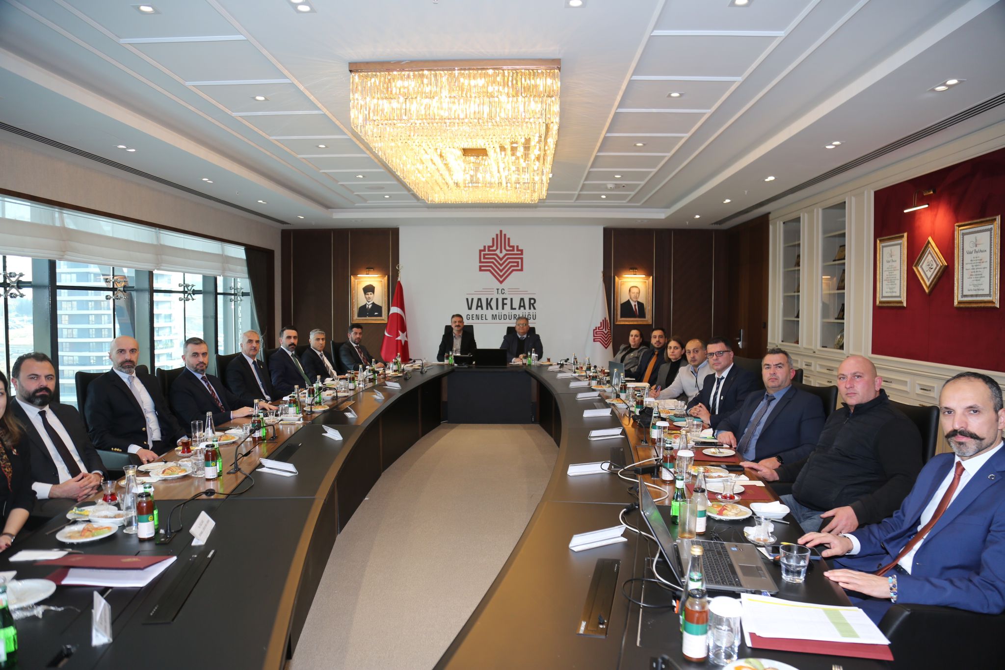 Cyprus Evkaf Administration Visits Ankara