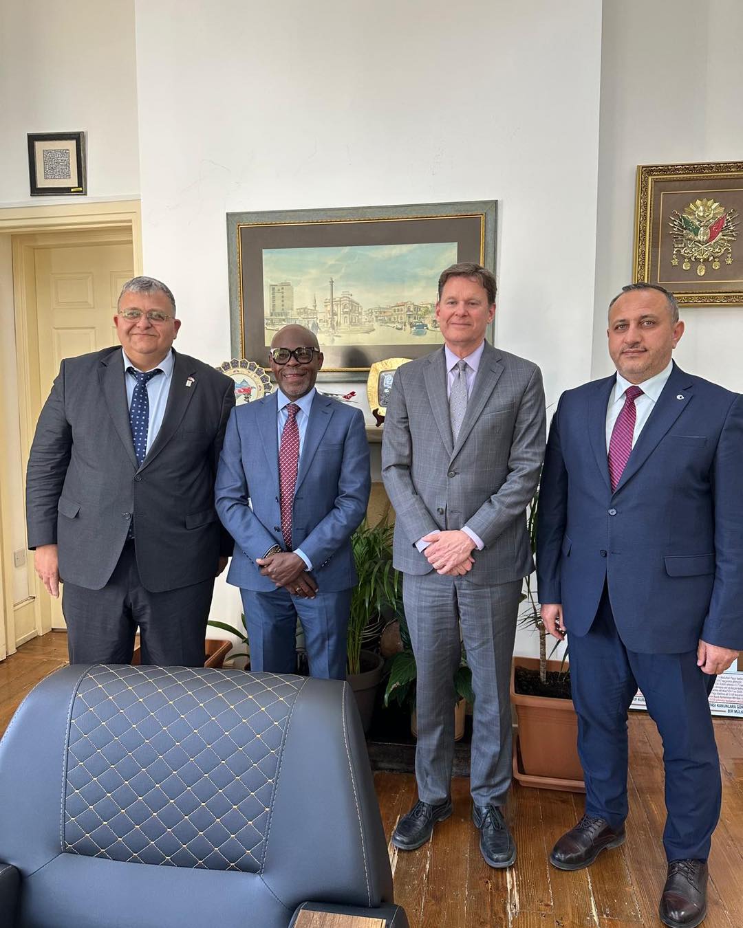Colin Stewart’s Meaningful Visit to the Cyprus Foundations Administration: Emphasis on Shared Heritage, Equality and Dialogue
