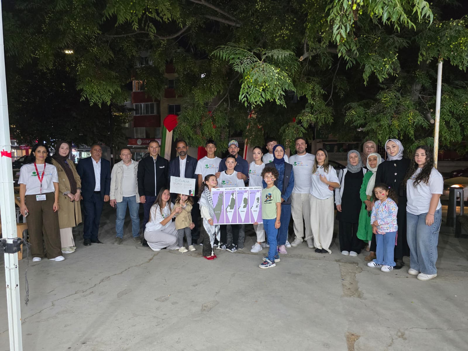 Cyprus Foundations Administration Supports Palestine Solidarity Tent