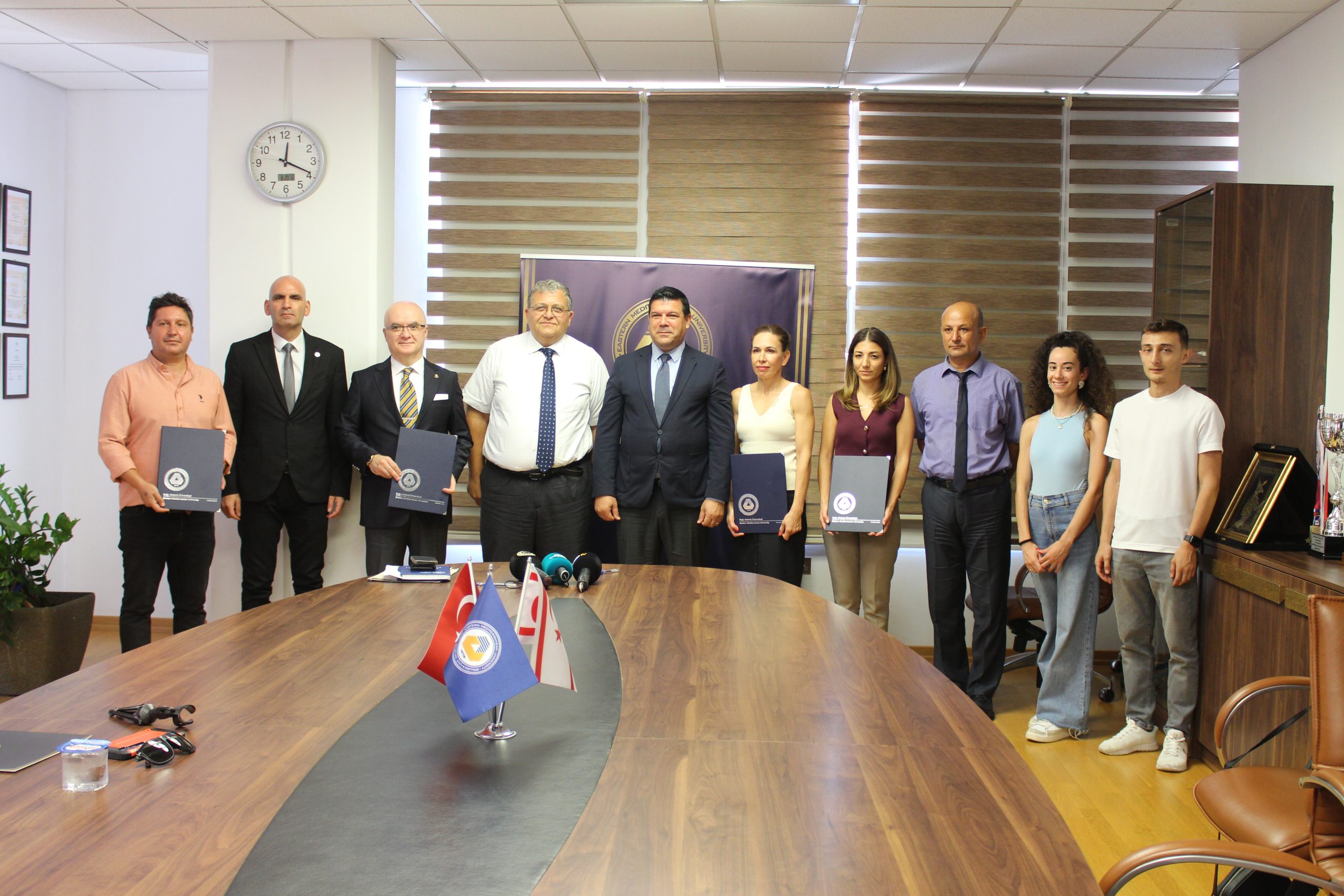 Cooperation protocols were signed between EVKAF and EMU