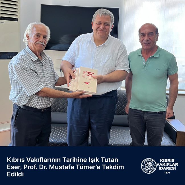A Work Shedding Light on the History of Cyprus Foundations Presented to Prof. Dr. Mustafa Tümer