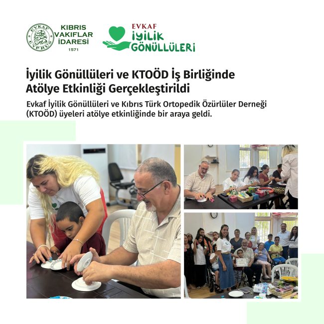 A Workshop Event was Held in Cooperation with Goodness Volunteers and KTOÖD