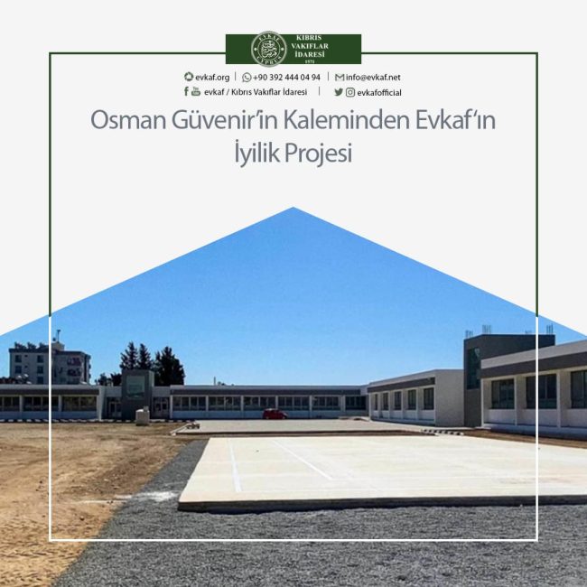 The Goodness Project of Evkaf from the pen of Osman Güvenir.