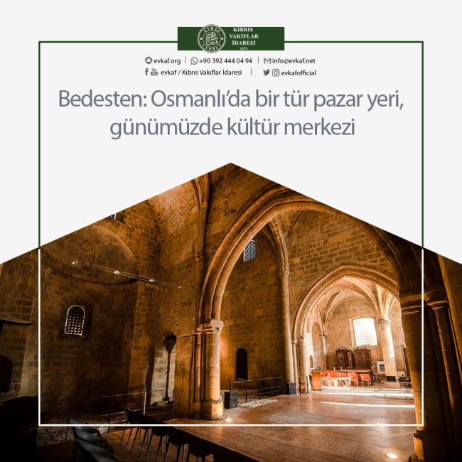 Bedesten: A kind of market place in the Ottoman Empire, today a cultural center.