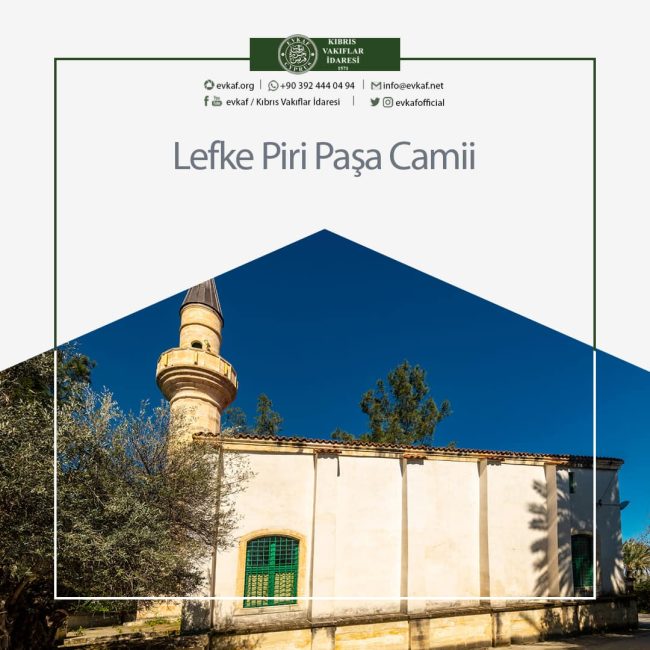 Lefke Piri Pasha Mosque.