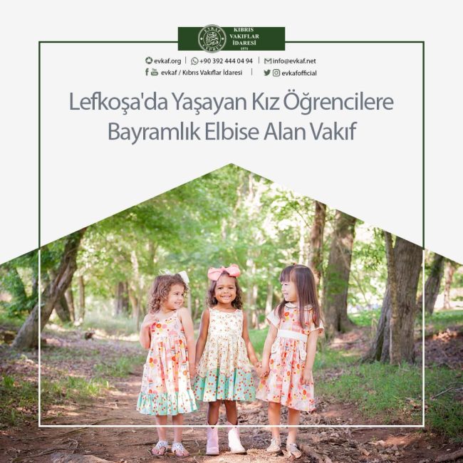 Foundation that Buys Holiday Dresses for Female Students Living in Nicosia.