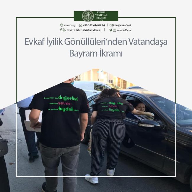 Holiday Offer to Citizens from Evkaf Kindness Volunteers.