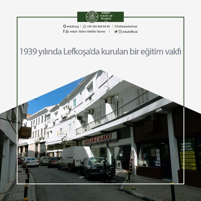 An Educational Foundation Established in Nicosia in 1939.