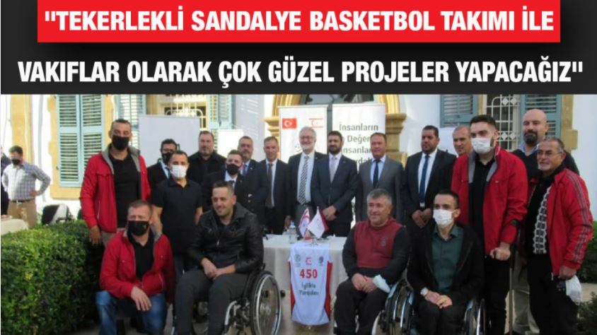 Protocol between EVKAF and Disabled Sports Federation Wheelchair Basketball Team.
