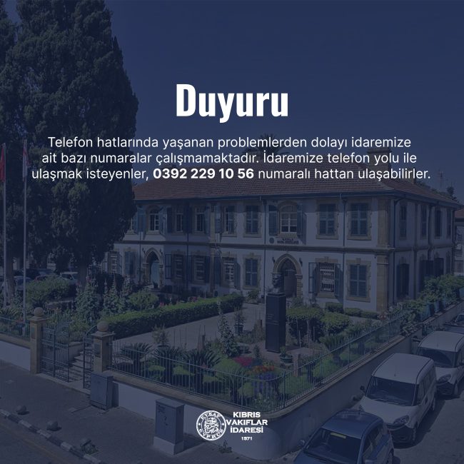 You can reach our administration on 0392 229 10 56