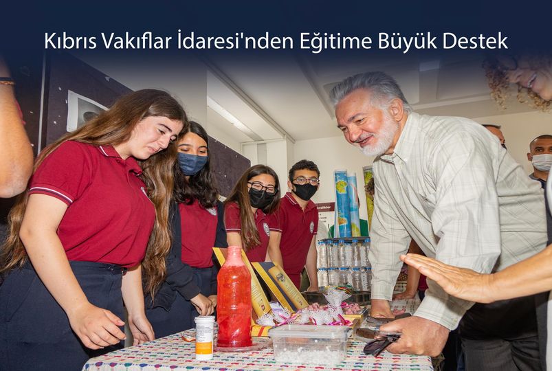 Kıbrıs Vakıflar İdaresi’nden Eğitime Büyük Destek