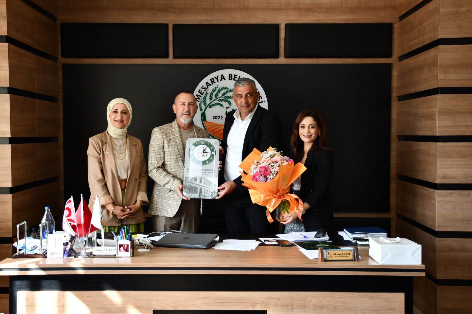 A Courtesy Visit to the Mesarya Municipality from the Cyprus Foundations Administration’s Kindness Volunteers Team