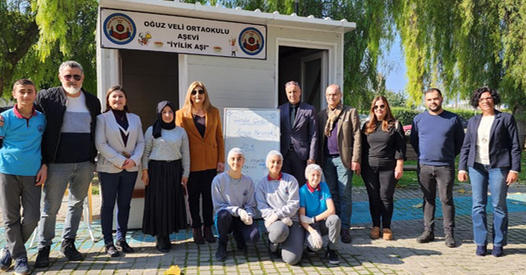 A soup kitchen was established in Girne Peace Park