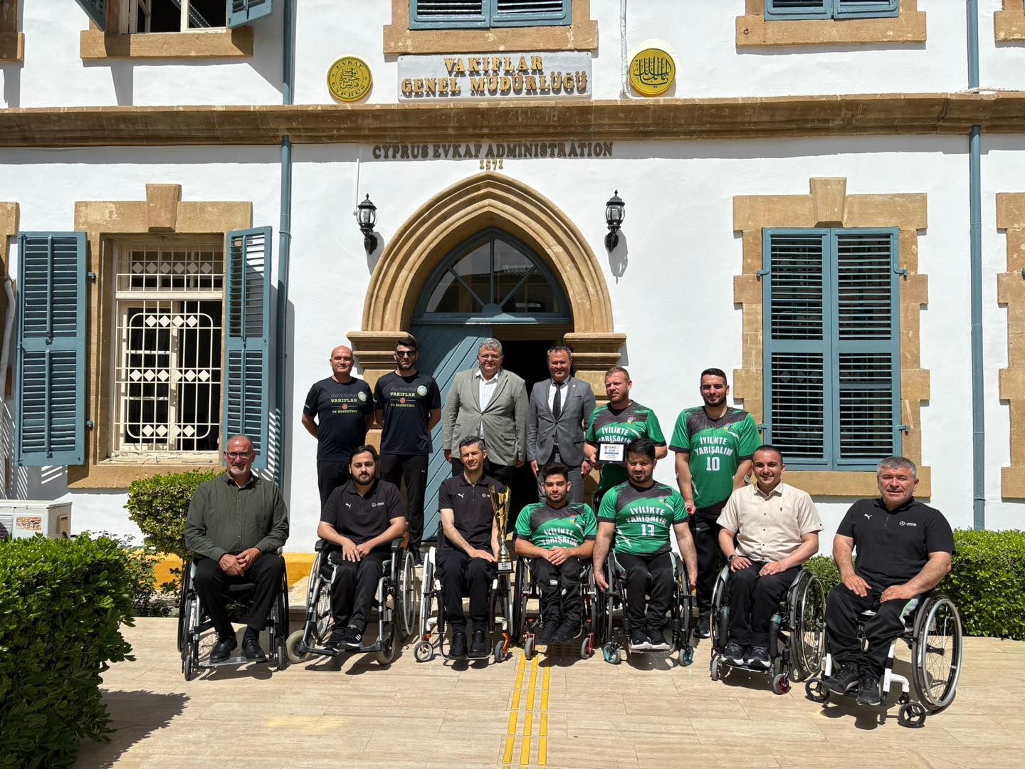 Vakıflar Wheelchair Basketball Team Honored for Their Success