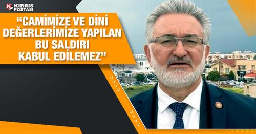 Evkaf General Manager Prof. Dr. İbrahim Benter condemns the mosque attack in Limassol