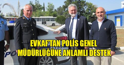 Cyprus Foundations Administration donated 5 model police cars to the General Directorate of Police in order to support the work in the field of traffic